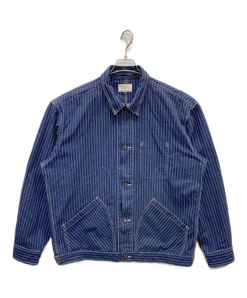 Schott（ショット）Schott (ショット) オールドヒッコリーデニムジャケット ブルー サイズ:2XLの古着・服飾アイテム