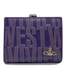 Vivienne Westwood（ヴィヴィアンウエストウッド）の古着「BRIDAL BOX 2つ折り財布」｜パープル