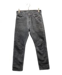 LEVI'S×stussy（リーバイス×ステューシー）の古着「Dyed Jacquard Jean」｜グレー