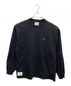 WTAPSダブルタップス）の古着「LS / Cotton. League」｜ブラック