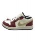 NIKE (ナイキ) WMNS Air Jordan 1 Low SE レッド×ホワイト サイズ: 23.5cm：6000円