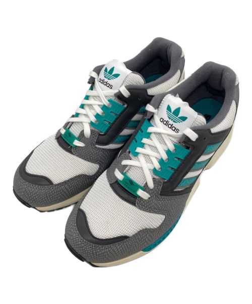 adidas（アディダス）adidas (アディダス) atmos (アトモス) ZX 8000 G-SNK グレー×グリーン サイズ:27の古着・服飾アイテム