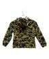 A BATHING APE (アベイシングエイプ) サルカモフルジップフーディージャケット グリーン サイズ:ＸＳ：12000円