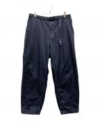 THE NORTHFACE PURPLELABELザ・ノースフェイス パープルレーベル）の古着「Denim Wide Tapered Pants」｜ブルー