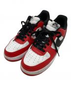 NIKEナイキ）の古着「AIR FORCE 1 LOW BY YOU」｜ホワイト×レッド