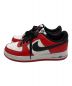 NIKE (ナイキ) AIR FORCE 1 LOW BY YOU ホワイト×レッド サイズ:28：5000円