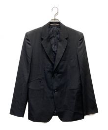 YOHJI YAMAMOTO（ヨウジヤマモト）の古着「COSTUME D'HOMME CDH SUIT GABARDINE 2BUTTONS JACKET」｜ブラック