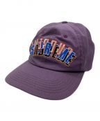 SUPREMEシュプリーム）の古着「Stacked Cordura 6-Panel Cap」｜パープル