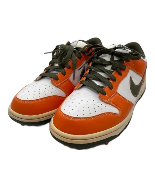 NIKE GOLF（ナイキゴルフ）NIKE GOLF (ナイキゴルフ) DUNK NG SL オレンジ サイズ:26の古着・服飾アイテム