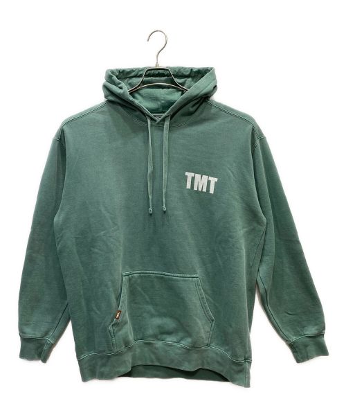 TMT（ティーエムティー）TMT (ティーエムティー) BRUSHED BACK SWEAT HOODIE グリーン サイズ:Ⅼの古着・服飾アイテム