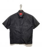 SUPREMEシュプリーム）の古着「Lace S/S Shirt」｜ブラック