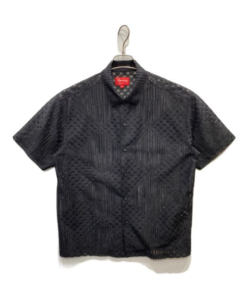 SUPREME（シュプリーム）Supreme (シュプリーム) Lace S/S Shirt ブラック サイズ:Sの古着・服飾アイテム