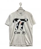 LEEリー）の古着「Cow PiプリントTシャツ」｜グレー