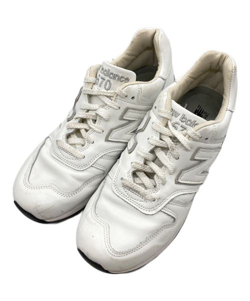 NEW BALANCE（ニューバランス）NEW BALANCE (ニューバランス) M670WWG ホワイト サイズ:USA9(27cm)の古着・服飾アイテム