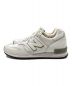 NEW BALANCE (ニューバランス) M670WWG ホワイト サイズ:USA9(27cm)：9000円