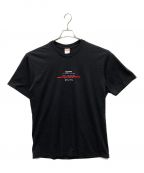 SUPREMEシュプリーム）の古着「STANDARD TEE」｜ブラック