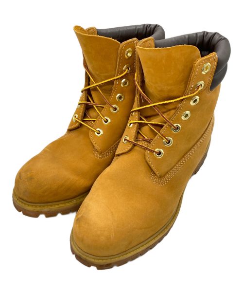 Timberland（ティンバーランド）Timberland (ティンバーランド) 6INCH DOUBLE COLLAR BOOT ベージュ サイズ: 26.5cmの古着・服飾アイテム