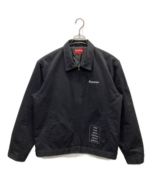 SUPREME（シュプリーム）Supreme (シュプリーム) The Crow Work Jacket ブラック サイズ:Lの古着・服飾アイテム