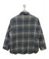 WOOLRICH (ウールリッチ) ブロックチェックウールシャツ ブルー サイズ:XL：7000円