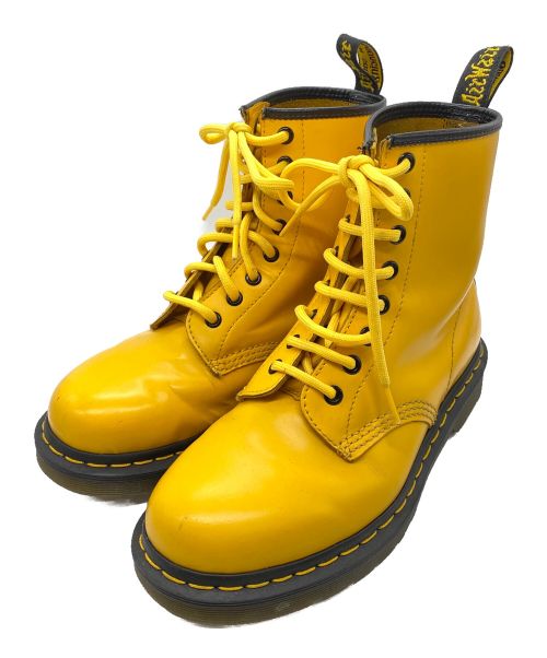 Dr.Martens（ドクターマーチン）Dr.Martens (ドクターマーチン) 8ホールブーツ イエロー サイズ:EU38の古着・服飾アイテム