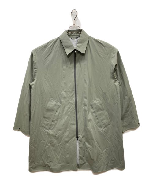 DESCENTE（デサント）DESCENTE (デサント) ステンカラーナイロンコート グレー サイズ:Sの古着・服飾アイテム