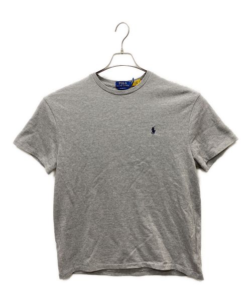 POLO RALPH LAUREN（ポロ・ラルフローレン）POLO RALPH LAUREN (ポロ・ラルフローレン) ワンポイントロゴTシャツ グレー サイズ:Ｌの古着・服飾アイテム