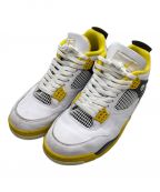 NIKEナイキ）の古着「WMNS Air Jordan 4 Retro」｜ホワイト