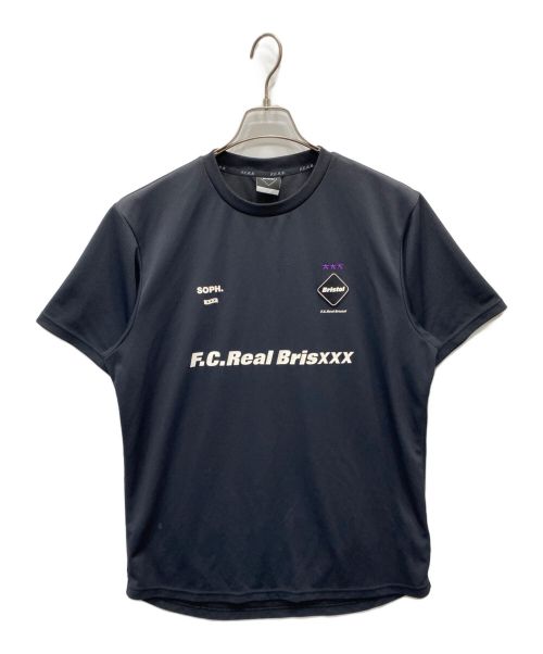 F.C.R.B.（エフシーアールビー）F.C.R.B. (エフシーアールビー) GOD SELECTION XXX (ゴッドセレクショントリプルエックス) PRE MATCH TOP ネイビー サイズ:Lの古着・服飾アイテム