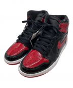 NIKEナイキ）の古着「Air Jordan 1 High OG Patent Bred」｜ブラック×レッド