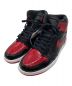 NIKE（ナイキ）の古着「Air Jordan 1 High OG Patent Bred」｜ブラック×レッド