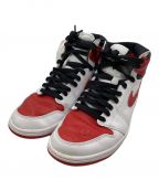 NIKEナイキ）の古着「AIR JORDAN 1 RETRO HIGH OG Heritage」｜レッド×ホワイト