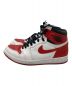 NIKE (ナイキ) AIR JORDAN 1 RETRO HIGH OG Heritage レッド×ホワイト サイズ:US9.5：9000円