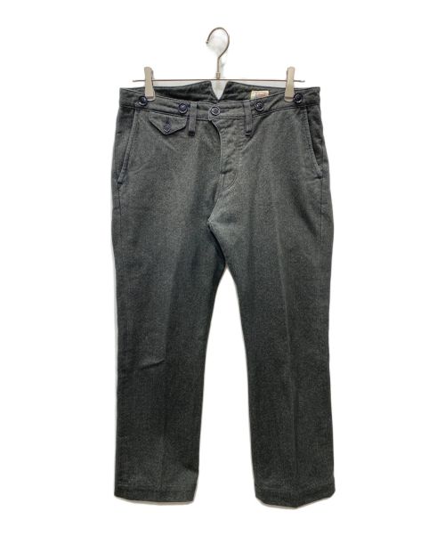 ORGUEIL（オルゲイユ）ORGUEIL (オルゲイユ) Classic Low Waist Trousers グレー サイズ:31の古着・服飾アイテム