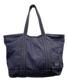 PORTER GIRL（ポーターガール）の古着「JEAN TOTE BAG」｜インディゴ