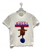 GUCCIグッチ）の古着「BearTEE」｜ホワイト