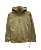 nonnativeノンネイティブ）の古着「CYCLIST HALF ZIP HOODY COTTON SWEAT」｜グリーン