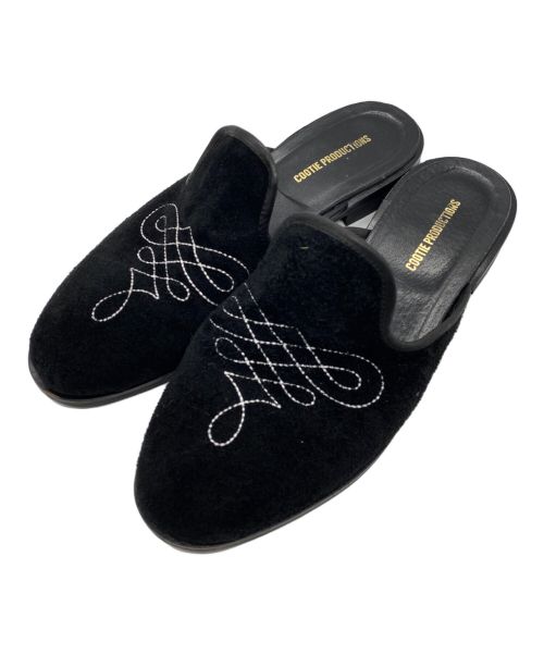 COOTIE PRODUCTIONS（クーティープロダクツ）COOTIE PRODUCTIONS (クーティープロダクツ) RAZA SLIPPERS ブラック サイズ:9.5の古着・服飾アイテム