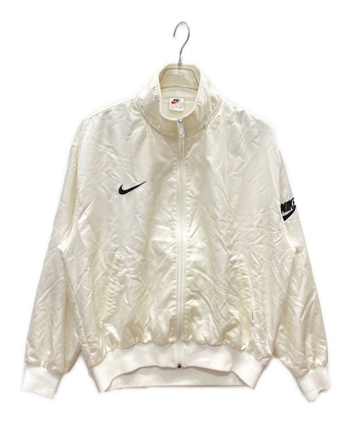 NIKE（ナイキ）NIKE (ナイキ) ジップアップブルゾン ホワイト サイズ:XLの古着・服飾アイテム