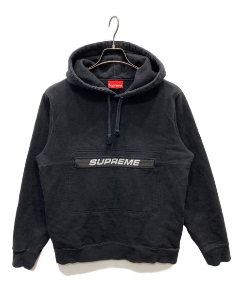 SUPREME（シュプリーム）Supreme (シュプリーム) 19SS Zip Pouch Hooded Sweatshirt ブラック サイズ:Sの古着・服飾アイテム