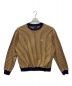 stussy（ステューシー）の古着「21AW Vertical Dot Striped L/S Crew」｜イエロー