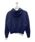 AMI Alexandre Mattiussi (アミ アレクサンドル マテュッシ) BIG HEART LOGO HOODIE KNIT ネイビー サイズ:S：28000円