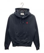 AMI Alexandre Mattiussiアミ アレクサンドル マテュッシ）の古着「SMALL ADC HOODIE」｜ブラック