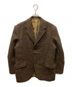 Harris Tweed×FOSTER BROTHERSハリスツイード×）の古着「テーラードジャケット」｜ブラウン