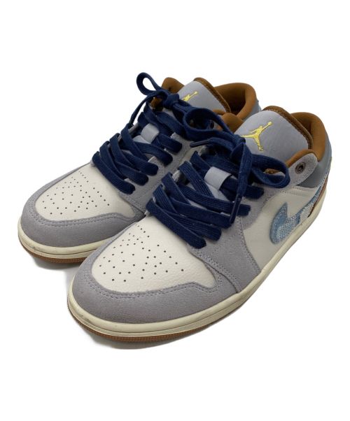 NIKE（ナイキ）NIKE (ナイキ) Air Jordan 1 Low SE ブルー×ホワイト サイズ:26の古着・服飾アイテム