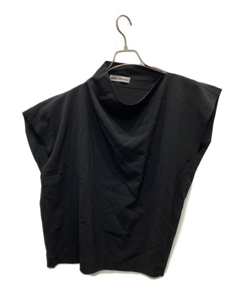 ISSEY MIYAKE（イッセイミヤケ）ISSEY MIYAKE (イッセイミヤケ) ノースリーブカットソー ブラック サイズ:2の古着・服飾アイテム