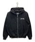 SUPPLIER（サプライヤー）の古着「Cross Zip Hoodie 2」｜ブラック