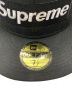 中古・古着 New Era (ニューエラ) Supreme (シュプリーム) メッシュボックスロゴキャップ ブラック サイズ:7 1/2：8000円