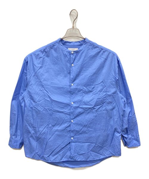 Graphpaper（グラフペーパー）Graphpaper (グラフペーパー) Oversized Regular Collar Shirt ブルー サイズ:FREEの古着・服飾アイテム