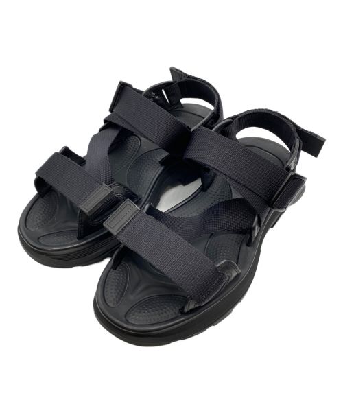 ALEXANDER McQUEEN（アレキサンダーマックイーン）ALEXANDER McQUEEN (アレキサンダーマックイーン) TREAD Sandals ブラック サイズ:39の古着・服飾アイテム