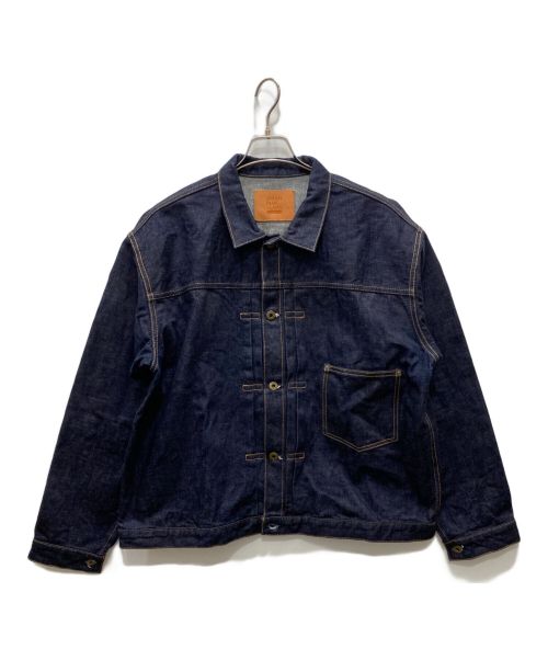 JAPAN BLUE JEANS（ジャパンブルージーンズ）JAPAN BLUE JEANS (ジャパンブルージーンズ) 14.8oz Type1 Denim Jacket インディゴ サイズ:46の古着・服飾アイテム